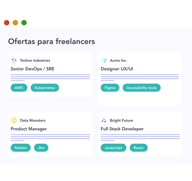 Freelance talent hero image